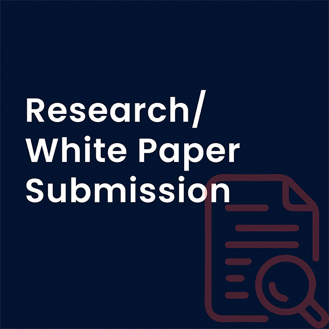 Research/White Paper Submission