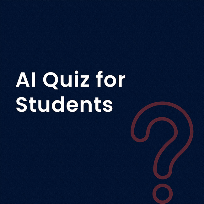 AI Quiz for Students